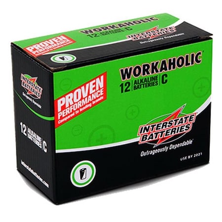 Interstate Batteries Interstate All Battery DRY0080 C Alkaline Battery; Pack - 12 137580